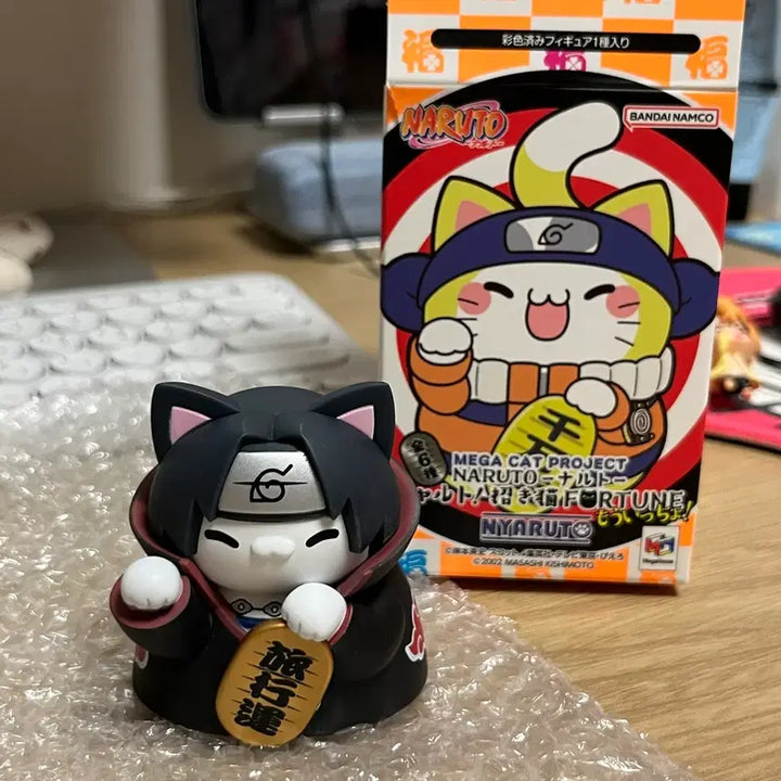 [SOLD OUT] [미개봉] 냐루토 나루토 메가캣 럭키캣 피규어 이타치