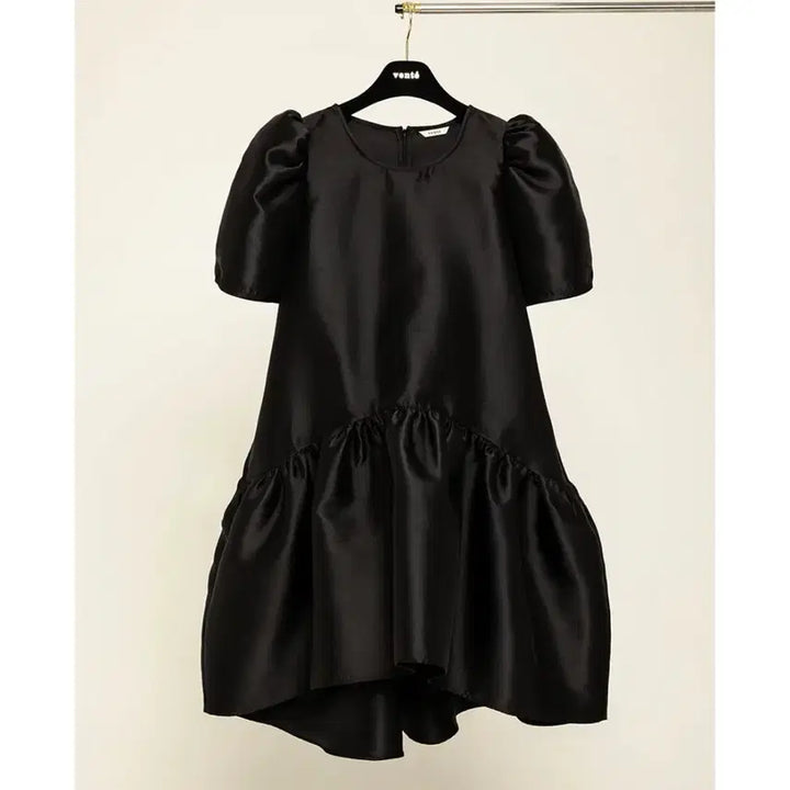 [BUNJANG] Black Dress (M) - Wedding, 2nd Party / [택포 새상품] 웨딩 스냅 / 돌잔치/ 2부 방떼 블랙 드레스 (M 55