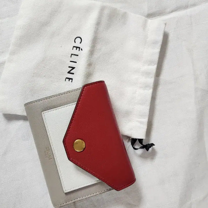 [BUNJANG] Celine Wallet with Dust Bag and Paper Bag / 셀린느 반지갑/더스트백,종이백