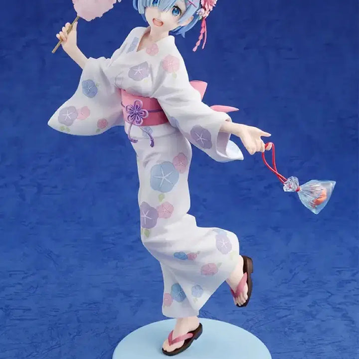 [BUNJANG] Kadokawa Re:Zero Rem Yukata Ver. 1/7 Scale Figure (Sealed) / 특전포함) 카도카와 리제로 유카타 렘 1/7 스케일 피규어 미개봉 판매