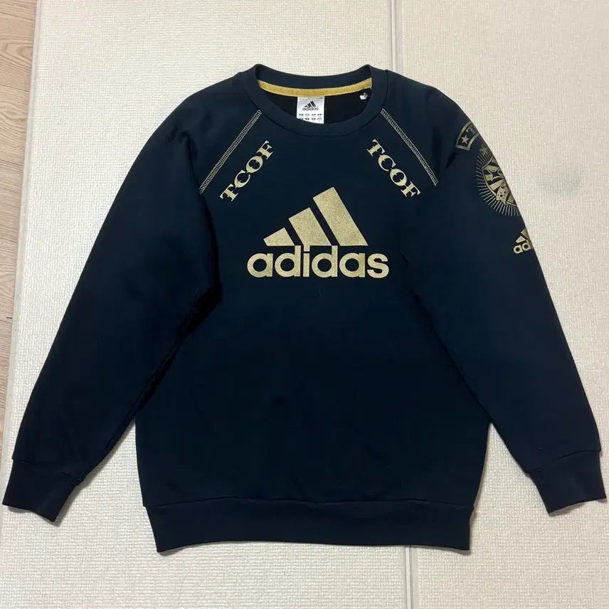 [BUNJANG] Adidas Gold Logo Lightweight Sweatshirt / 아디다스 얇은 맨투맨 55까지