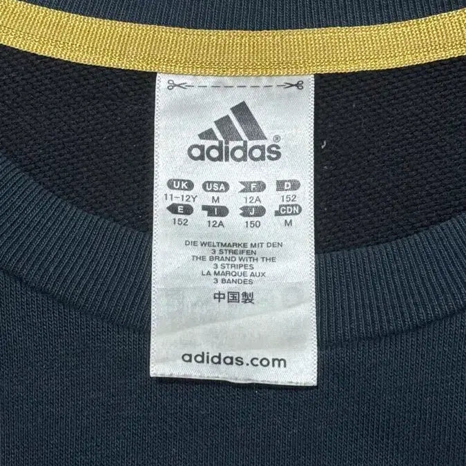 [BUNJANG] Adidas Gold Logo Lightweight Sweatshirt / 아디다스 얇은 맨투맨 55까지