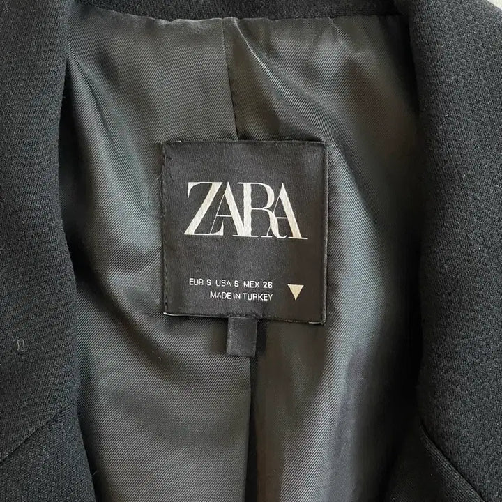 [BUNJANG] Zara Black Short Jacket Size S / 자라 블랙 숏 자켓 S사이즈