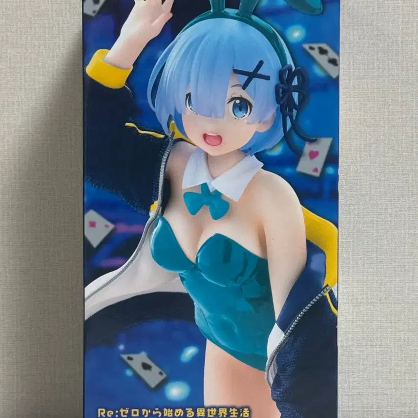 [BUNJANG] Taito Rem Bunny Girl Figure / (미개봉)타이토 Re:제로부터 렘 바니걸 피규어