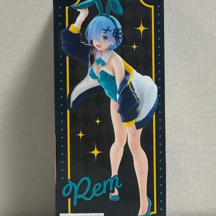 [BUNJANG] Taito Rem Bunny Girl Figure / (미개봉)타이토 Re:제로부터 렘 바니걸 피규어