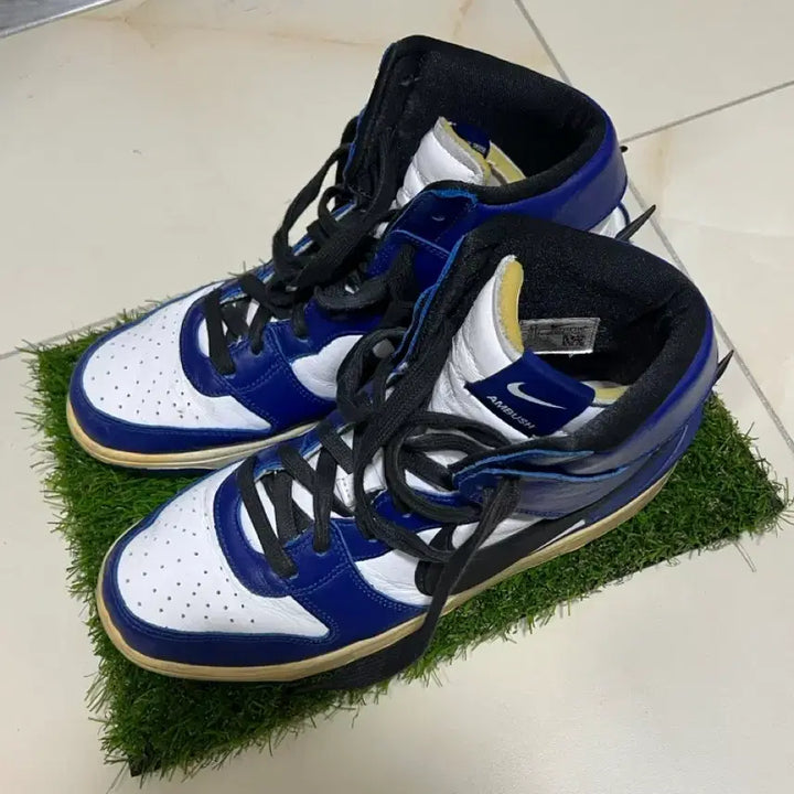 [BUNJANG] Nike Ambush Dunk High Deep Royal Blue Sneakers / [275] 나이키 앰부쉬 덩크 하이 딥 로얄블루