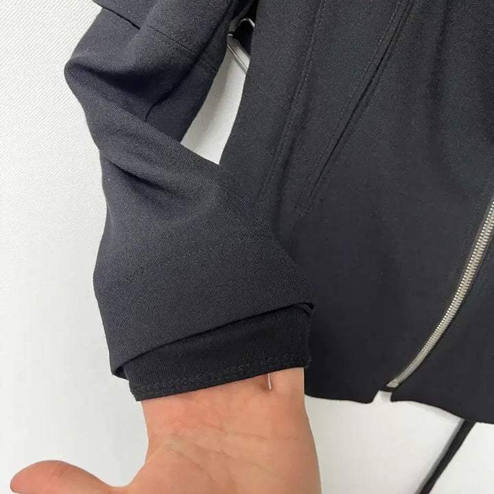 [BUNJANG] System High Neck Black Jacket / 한섬 시스템 SYSTEM 하이넥 블랙 재킷