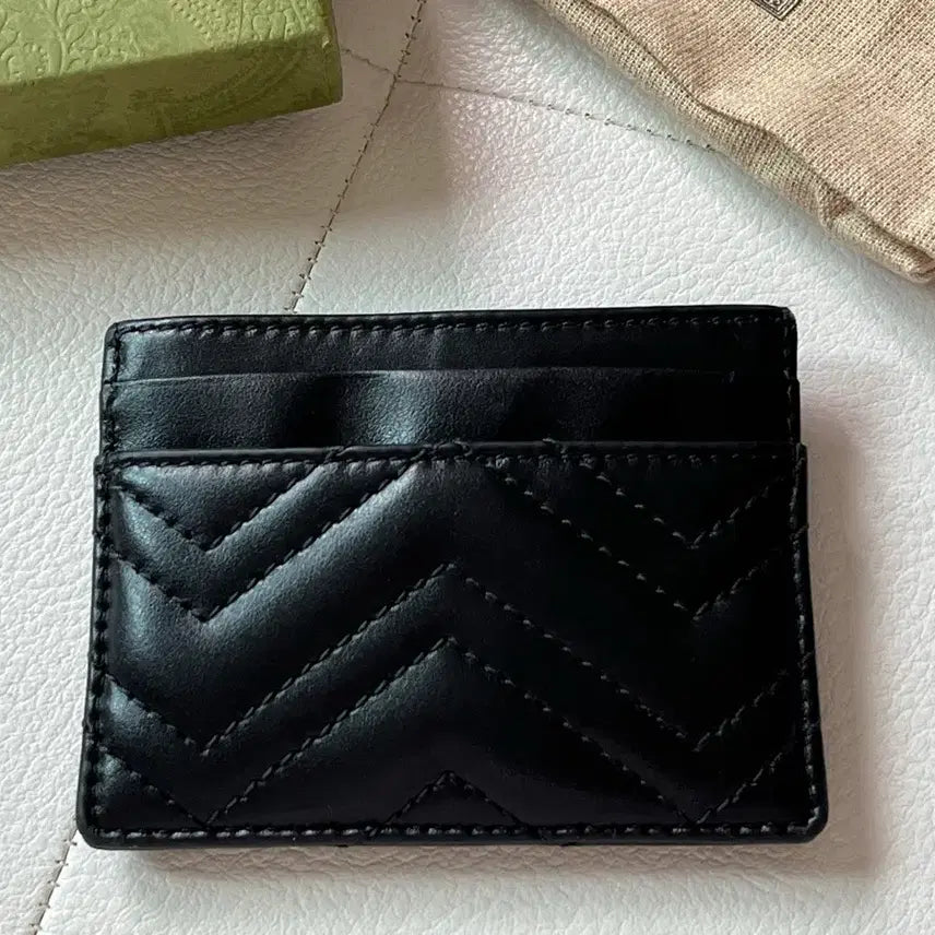 [BUNJANG] Gucci Card Wallet - Black / 구찌 카드지갑 블랙
