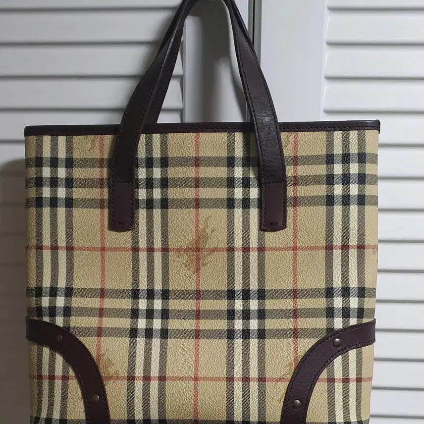 [BUNJANG] Burberry Nova Check Tote Bag / 버버리 체크 토트백