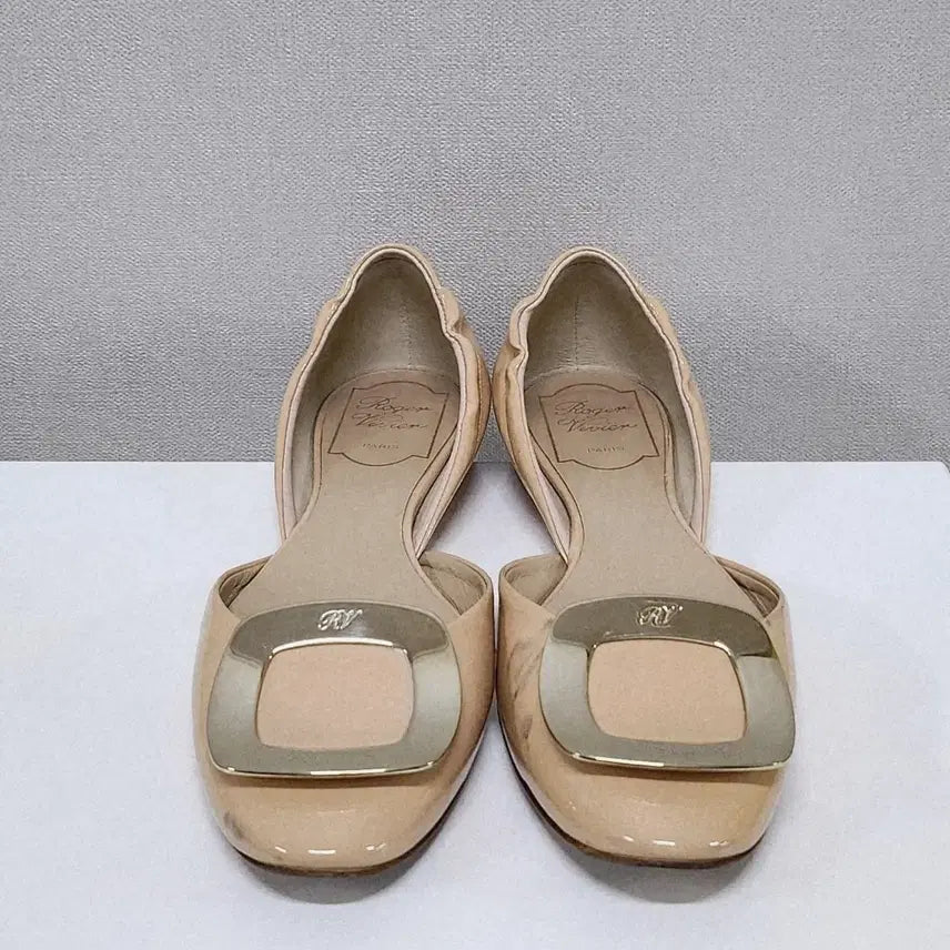 [BUNJANG] Roger Vivier Chips Ballet Flats Shoes / 로저비비에 발레리나 칩스 플랫 슈즈 36.5 ( 235 )