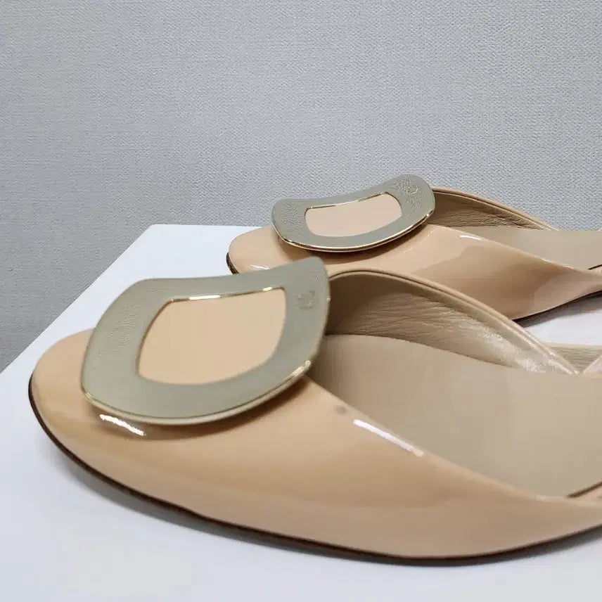 [BUNJANG] Roger Vivier Chips Ballet Flats Shoes / 로저비비에 발레리나 칩스 플랫 슈즈 36.5 ( 235 )