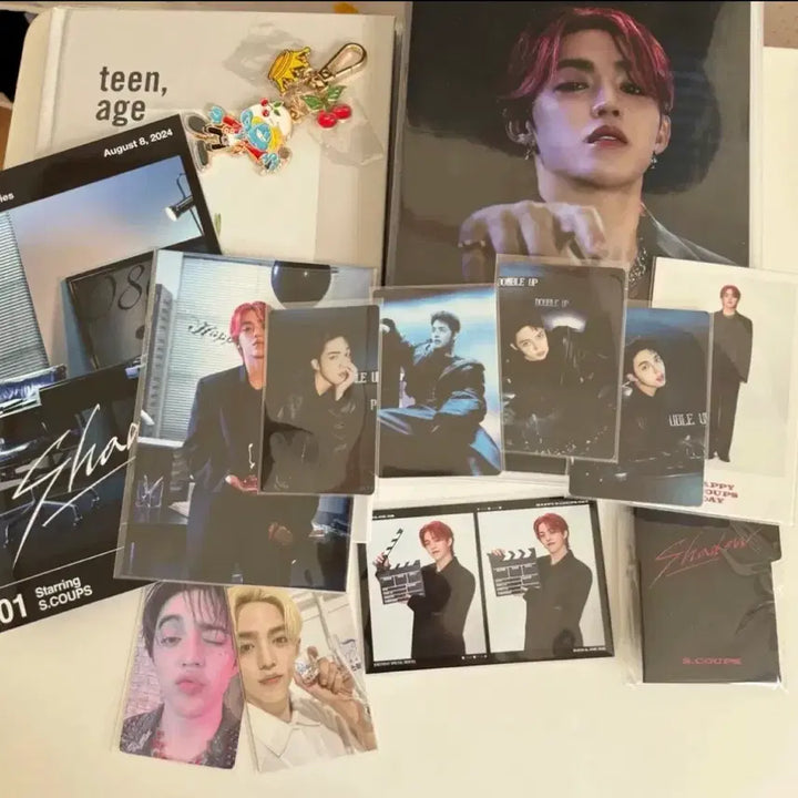 [SOLD OUT] SVT 세븐틴 에스쿱스 생일박스 +스머프키링+포카