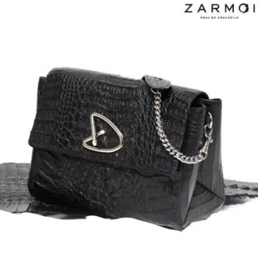 [BUNJANG] Jalmoi Liebe Crocodile Pattern Shoulder Bag / 정품)잘모이 리에베 악어백(상태굿)