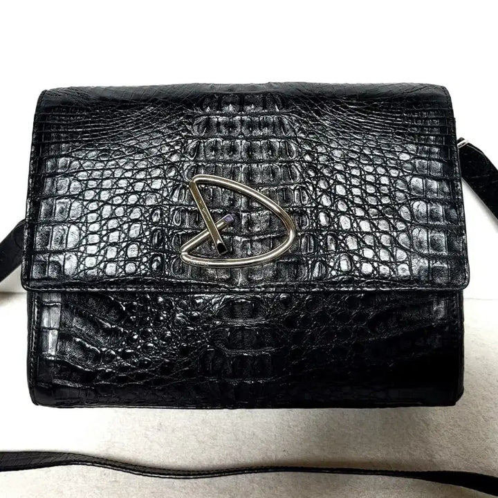 [BUNJANG] Jalmoi Liebe Crocodile Pattern Shoulder Bag / 정품)잘모이 리에베 악어백(상태굿)