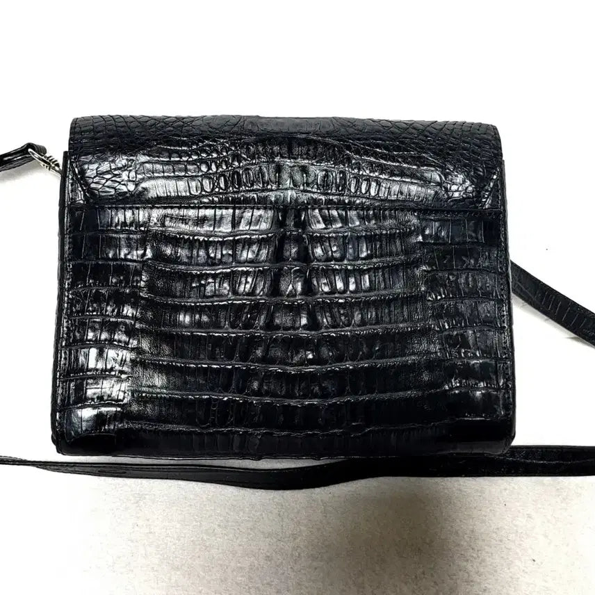 [BUNJANG] Jalmoi Liebe Crocodile Pattern Shoulder Bag / 정품)잘모이 리에베 악어백(상태굿)