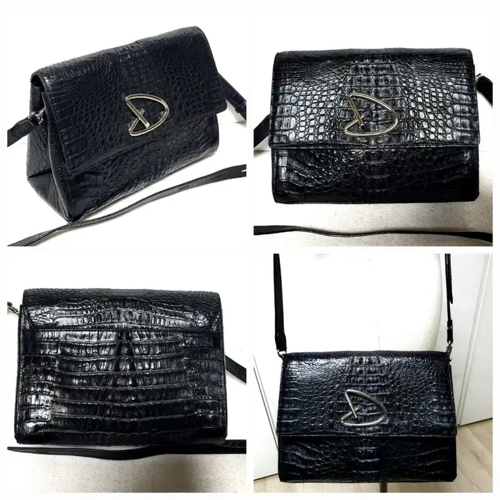 [BUNJANG] Jalmoi Liebe Crocodile Pattern Shoulder Bag / 정품)잘모이 리에베 악어백(상태굿)