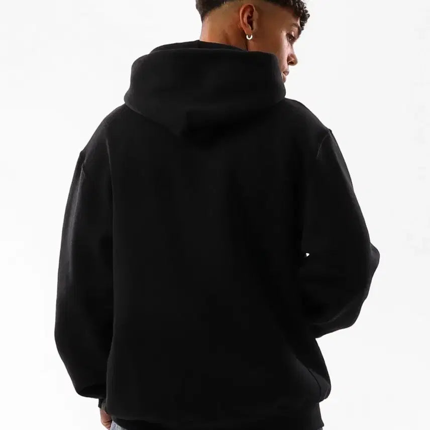 [SOLD OUT] 러셀 후드티 블랙 (S)