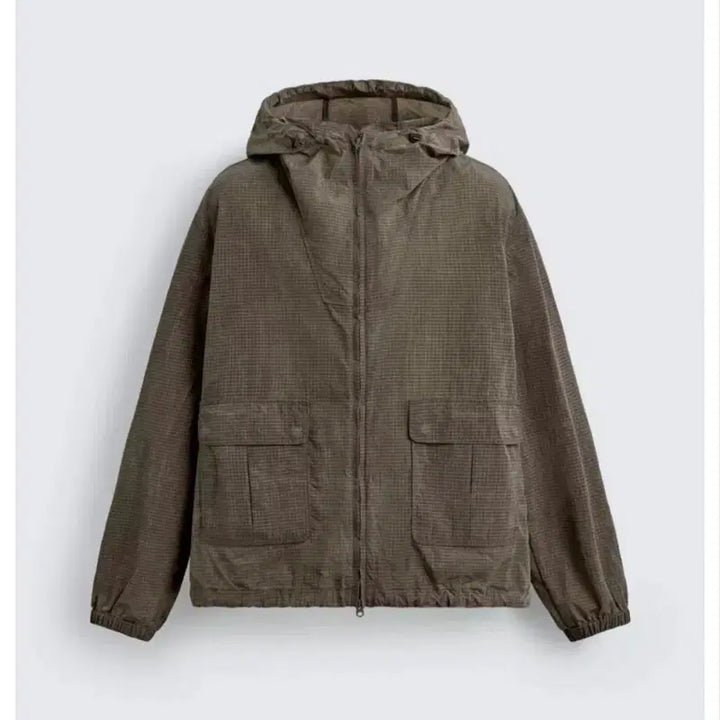 [BUNJANG] Zara High-Tech Structured Hooded Jacket / Zara하이테크 스트럭처 후드재킷