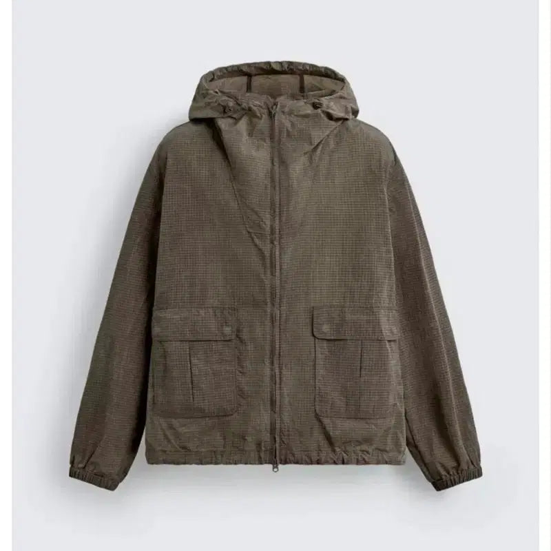 [BUNJANG] Zara High-Tech Structured Hooded Jacket / Zara하이테크 스트럭처 후드재킷