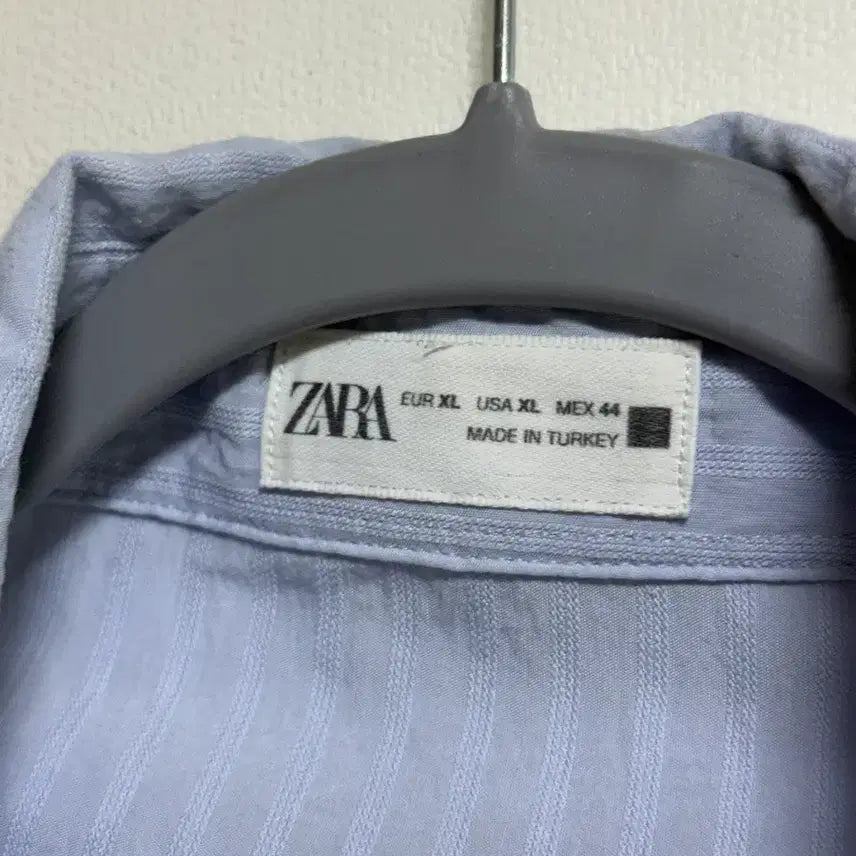 [BUNJANG] Zara Pocket Shirt Sky Blue [XL] / [XL] 자라 포켓 셔츠 하늘색