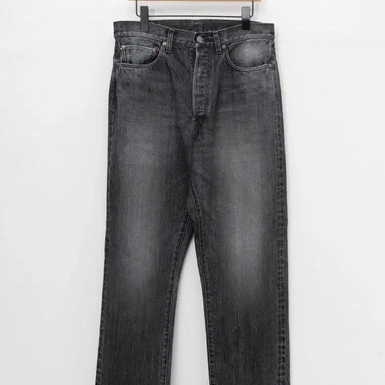 [BUNJANG] Ordinary Fits 117C Blue &amp; Black Loose Fit Denim (Size 38) / ordinary fits 117c 블루 및 블랙 38사이즈