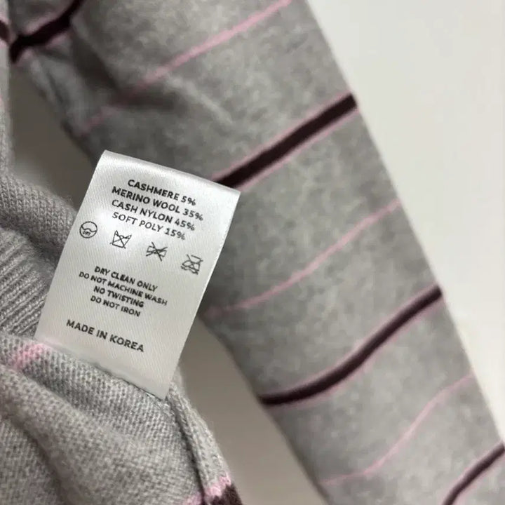[BUNJANG] Eve Sage Collar Stripe Knit / 이브세이지 카라 니트