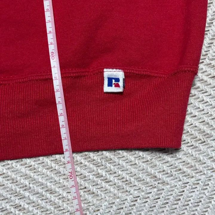 [BUNJANG] Russell Athletic 90s Vintage Red Sweatshirt / (XL) 90s 빈티지 러셀 애슬레틱 레드 맨투맨