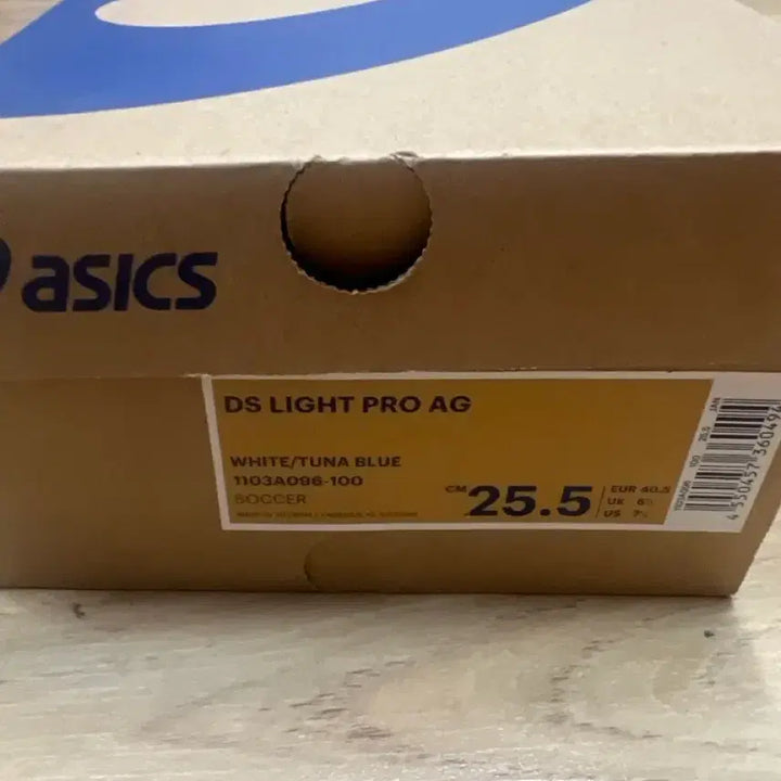 [BUNJANG] Asics DS Light Pro AG Soccer Cleats / 아식스 DS Light Pro AG 255