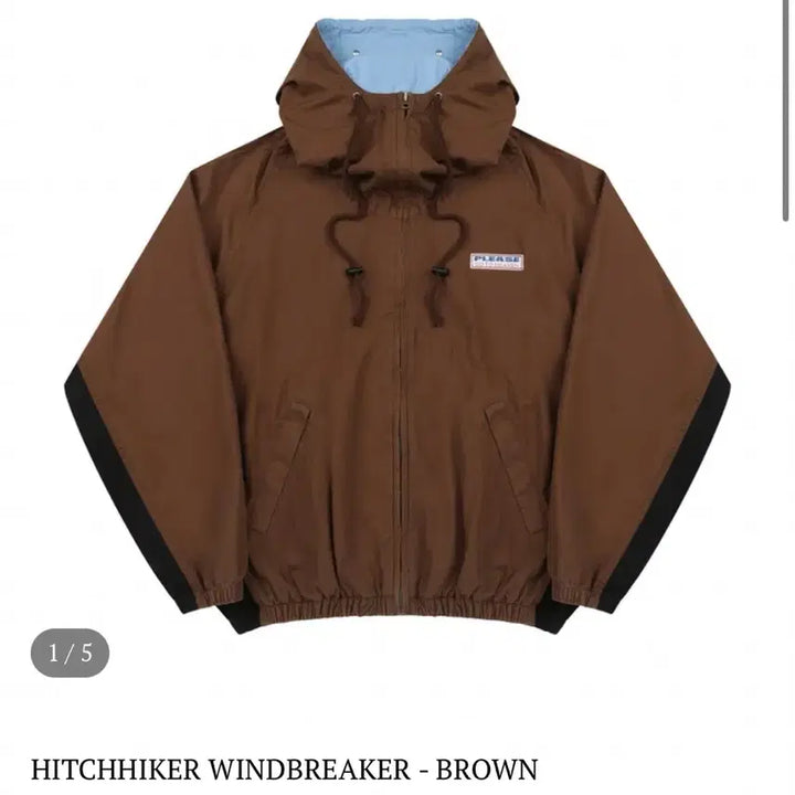 [BUNJANG] cotches Hitchhiker Windbreaker Brown / 카치스 cotches 히치하이커 윈드브레이커 브라운
