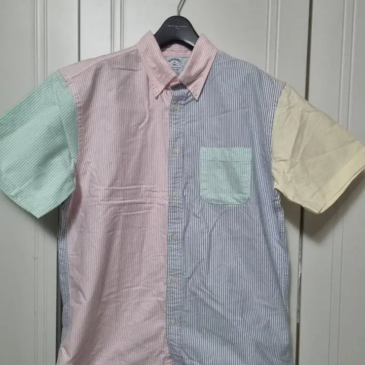 [BUNJANG] Brooks Brothers Short Sleeve Shirt (M) / (새상품) 브룩스브라더스반팔 셔츠 M