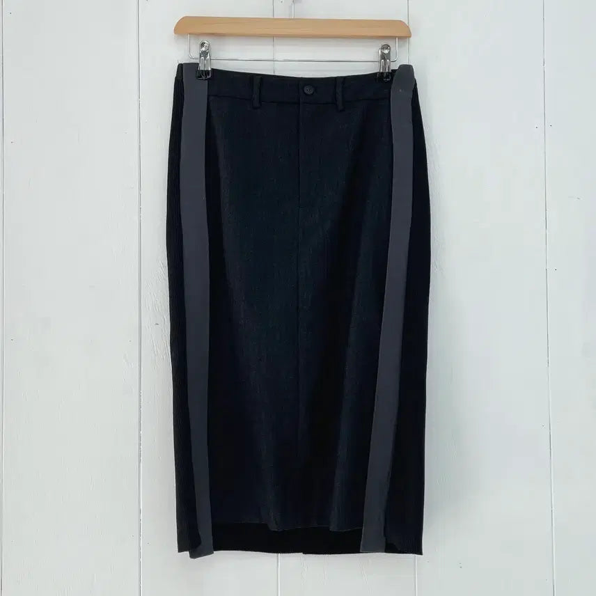 [BUNJANG] JNBY Unique Colorblock Wool Blend Knit Skirt / JNBY 유니크 믹스매치 배색 울 혼방 니트 스커트
