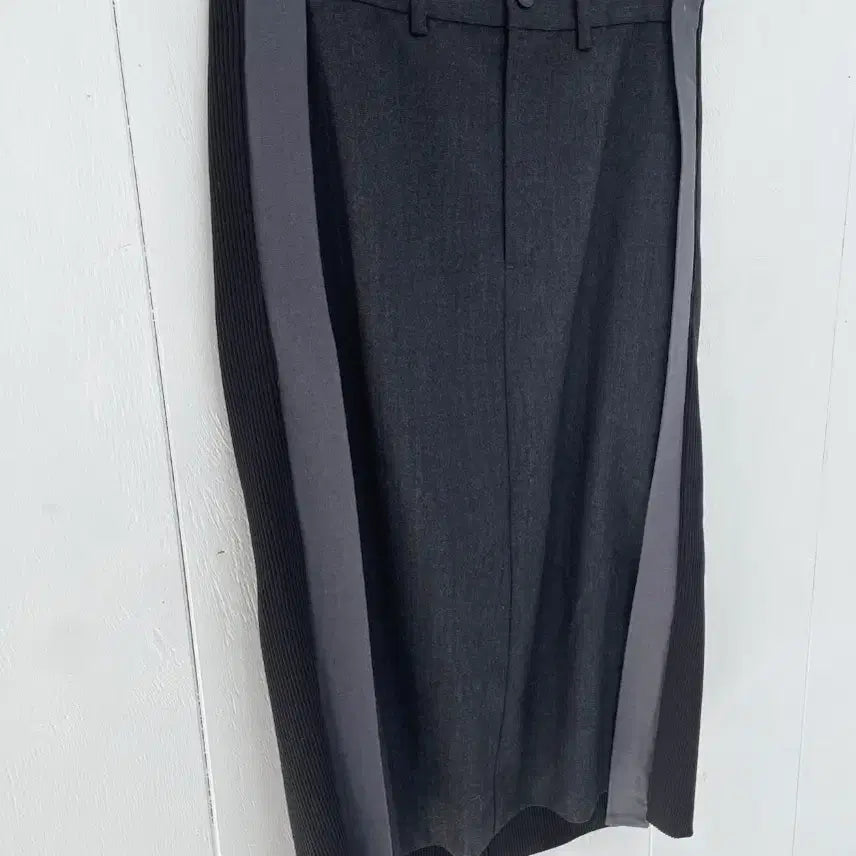 [BUNJANG] JNBY Unique Colorblock Wool Blend Knit Skirt / JNBY 유니크 믹스매치 배색 울 혼방 니트 스커트