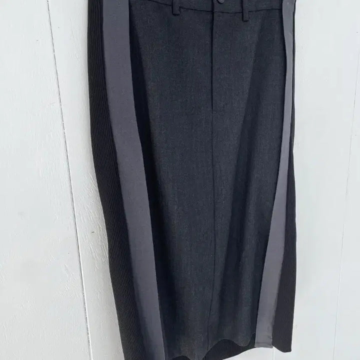 [BUNJANG] JNBY Unique Colorblock Wool Blend Knit Skirt / JNBY 유니크 믹스매치 배색 울 혼방 니트 스커트