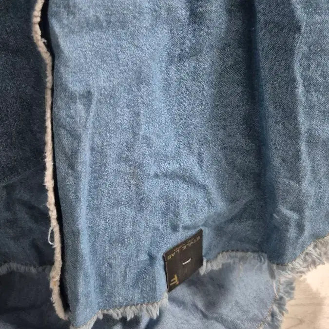 [BUNJANG] Denim Long V-Neck Dress / 새상품-데님 롱 v넥 원피스