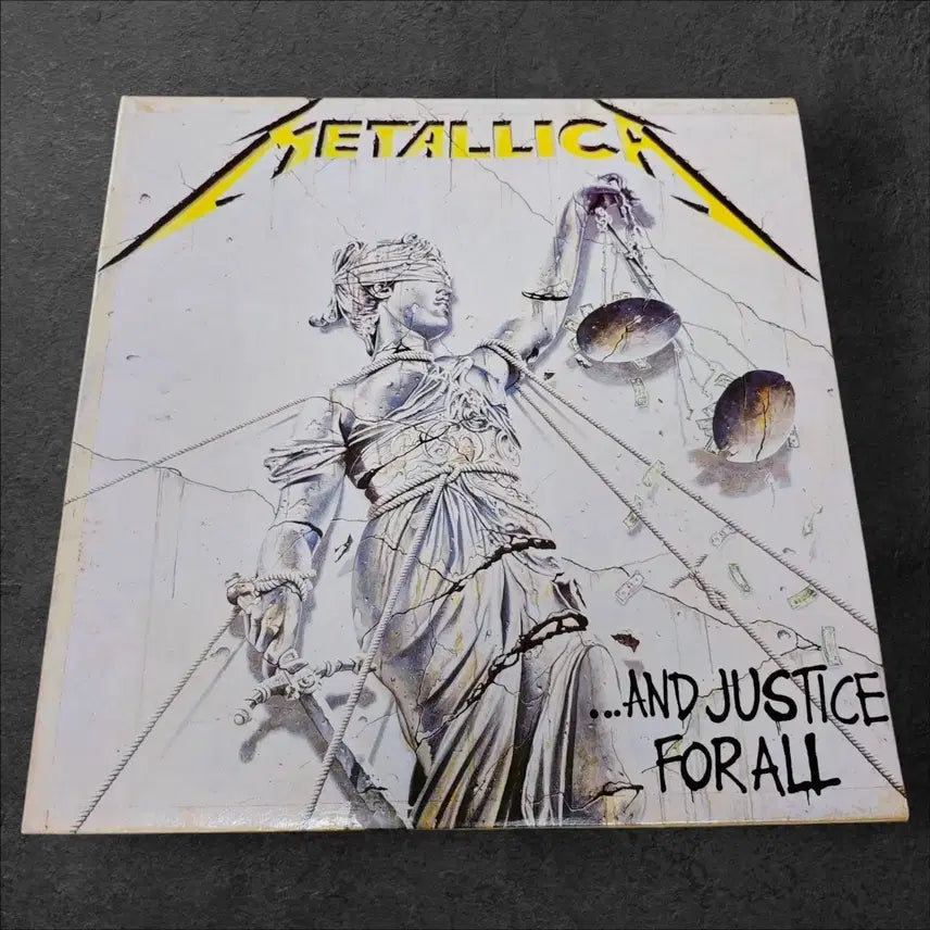 [BUNJANG] Metallica 3rd Album LP Vinyl Record / 메탈리카 Metallica  3집 LP 음반 바이닐