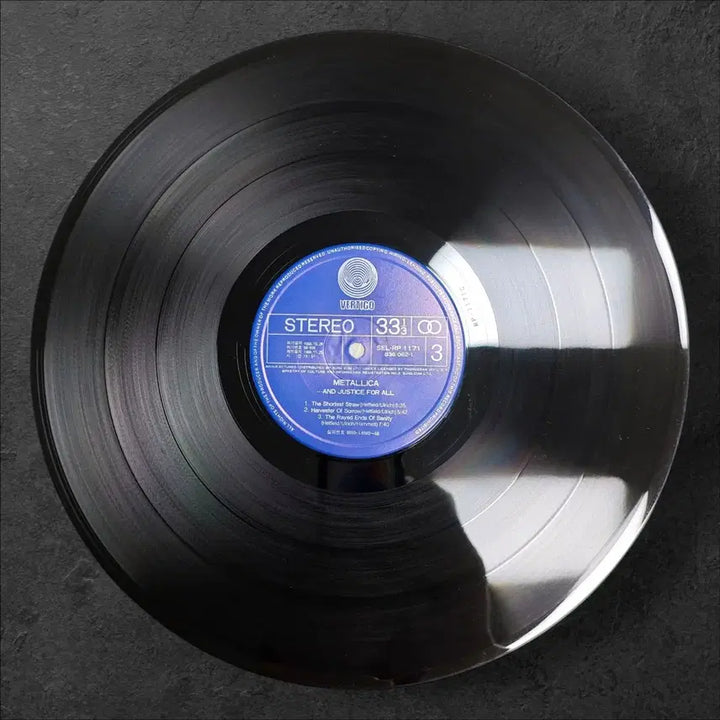 [BUNJANG] Metallica 3rd Album LP Vinyl Record / 메탈리카 Metallica  3집 LP 음반 바이닐