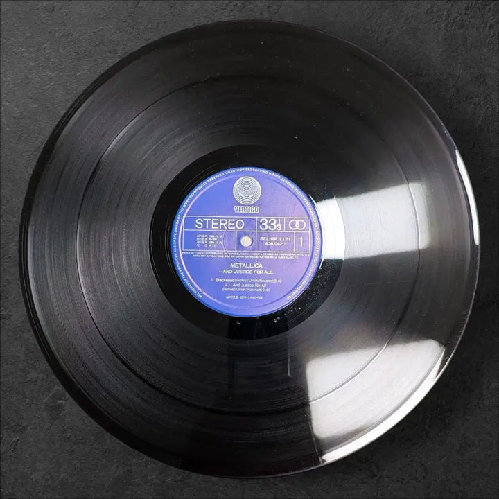 [BUNJANG] Metallica 3rd Album LP Vinyl Record / 메탈리카 Metallica  3집 LP 음반 바이닐
