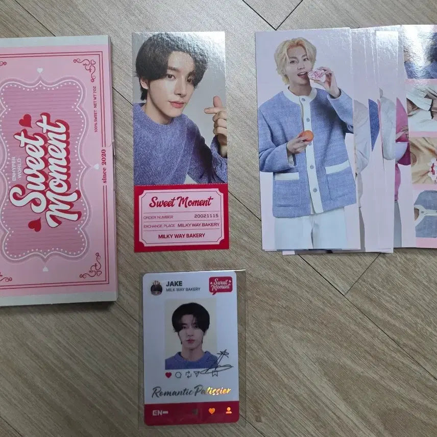 [BUNJANG] ENHYPEN Jake Sweet Moment SP Card Basic Set / 엔하이픈 월드 스윗모먼트 제이크 sp카드 베이직