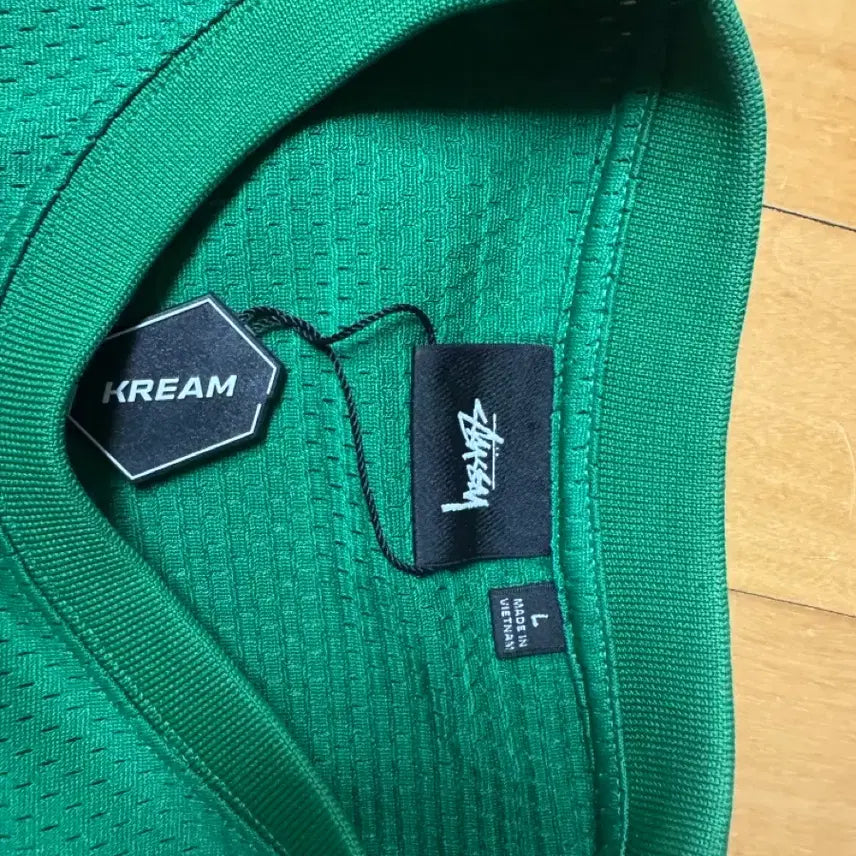 [BUNJANG] Stussy Mesh Football Jersey Green L / (정품) 스투시 메쉬 풋볼 저지 green L size