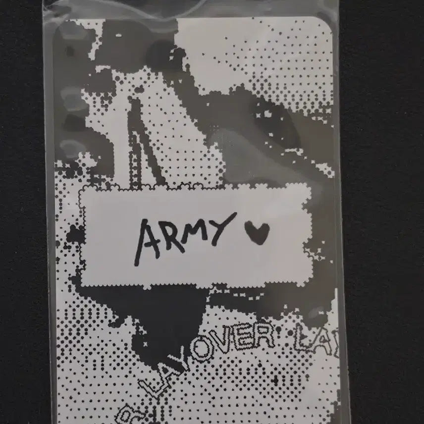 [BUNJANG] BTS V Layover Official Photocard / 뷔 레이오버 공방포카