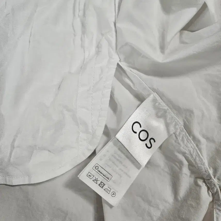 [SOLD OUT] [COS] 코스 화이트 셔츠 원피스 EUR 34