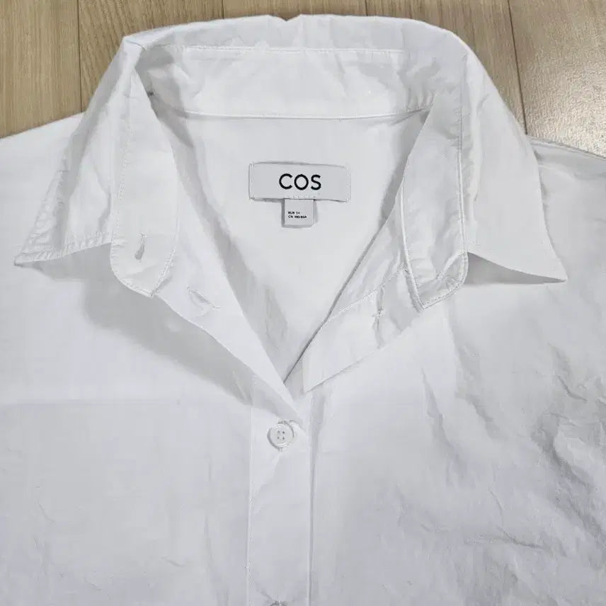 [SOLD OUT] [COS] 코스 화이트 셔츠 원피스 EUR 34