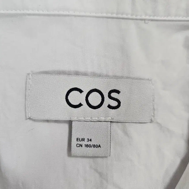 [SOLD OUT] [COS] 코스 화이트 셔츠 원피스 EUR 34
