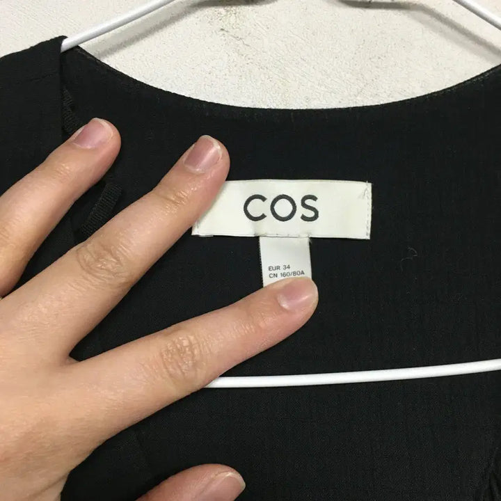 [BUNJANG] COS Puff Sleeve Dress Black Size 34 / COS 코스 슬리브 퍼프 드레스 원피스 34