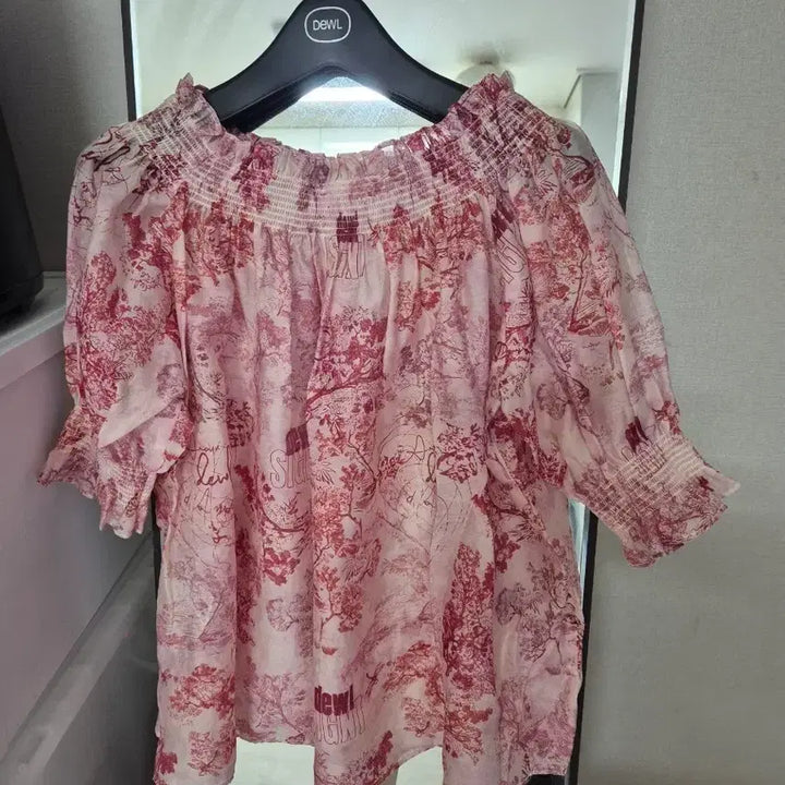 [BUNJANG] Deuel Printed Blouse Set / 듀엘나염블라우스셋트