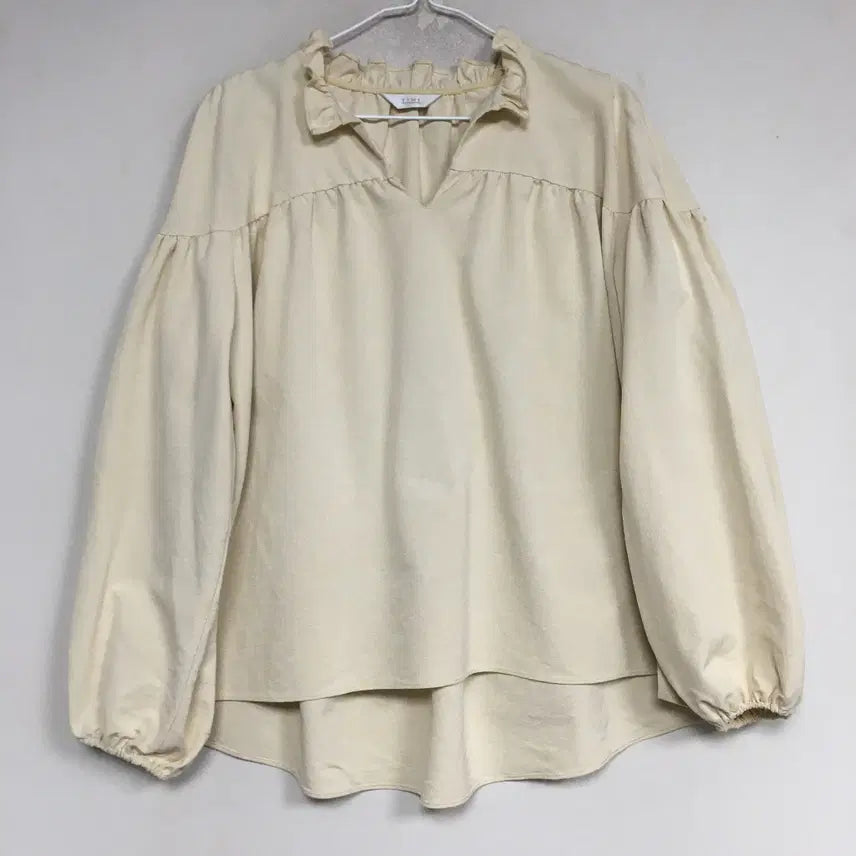 [BUNJANG] TIME Puff Sleeve Blouse / TIME 타임 퍼프 블라우스 F