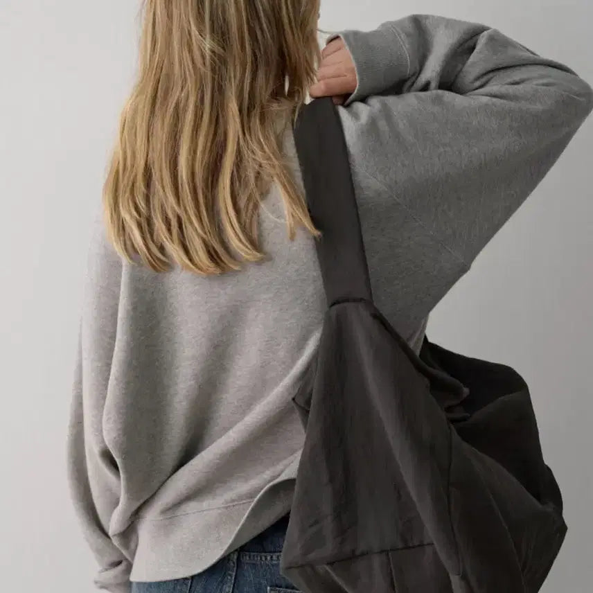 [BUNJANG] Facade Pattern Harper Bag Charcoal / 파사드패턴 하퍼백 차콜