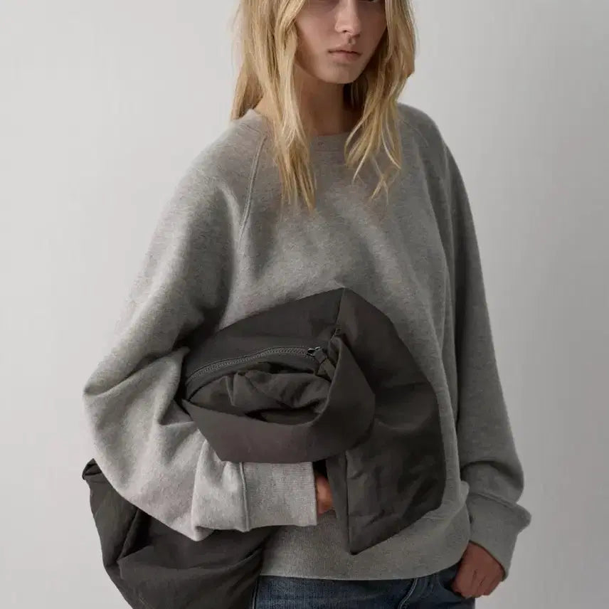 [BUNJANG] Facade Pattern Harper Bag Charcoal / 파사드패턴 하퍼백 차콜
