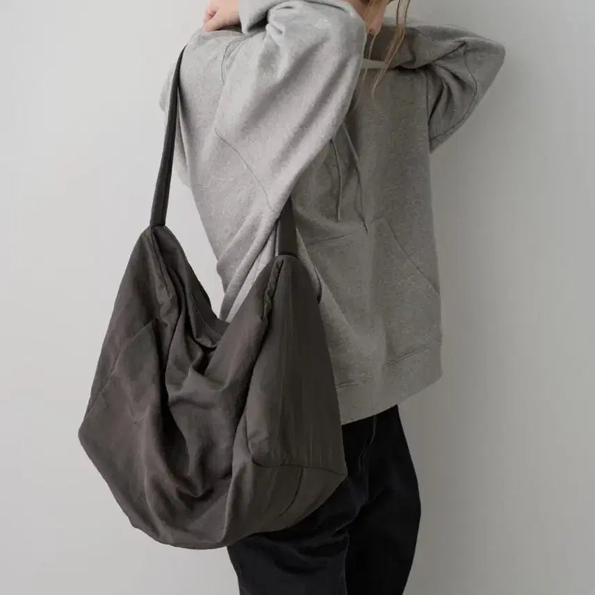 [BUNJANG] Facade Pattern Harper Bag Charcoal / 파사드패턴 하퍼백 차콜