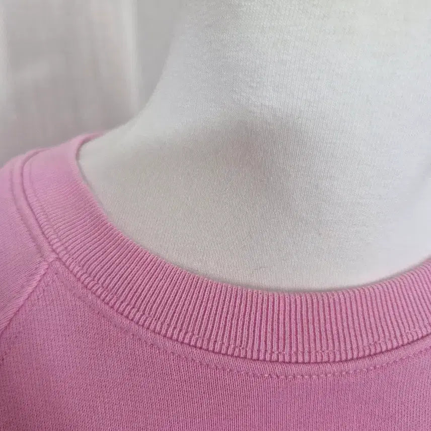 [BUNJANG] MSGM Milano Pink Sweatshirt / MSGM 밀라노 핑크 맨투맨 티셔츠 (백화점)